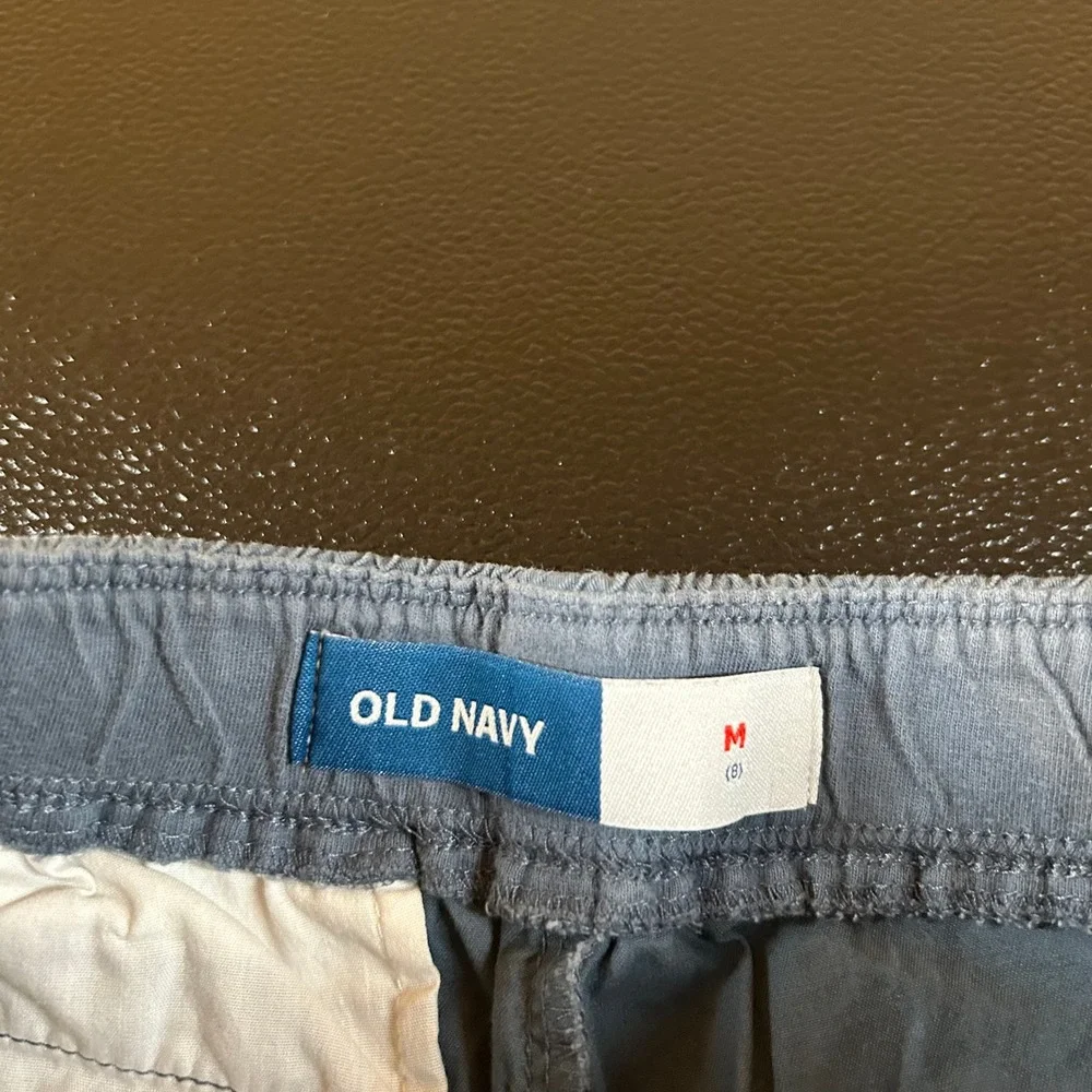 Old Navy Boys‎ Pull On Shorts Casual Elastic Waist Comfy Blue Kids Medium (8)